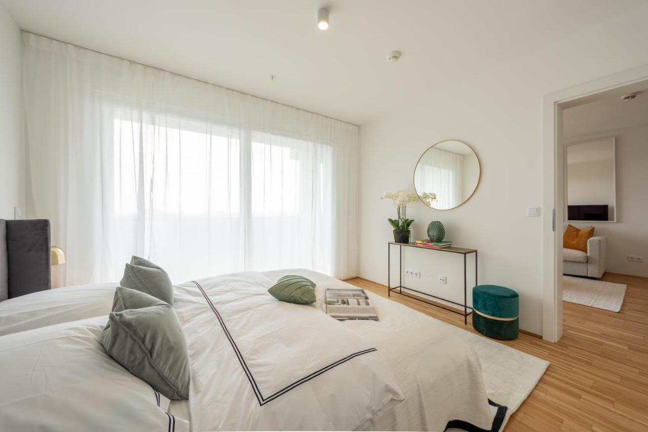 Appartement Gruen & Urban - Direkt An Der Therme - 15 Minuten Ins Zentrum Vienne